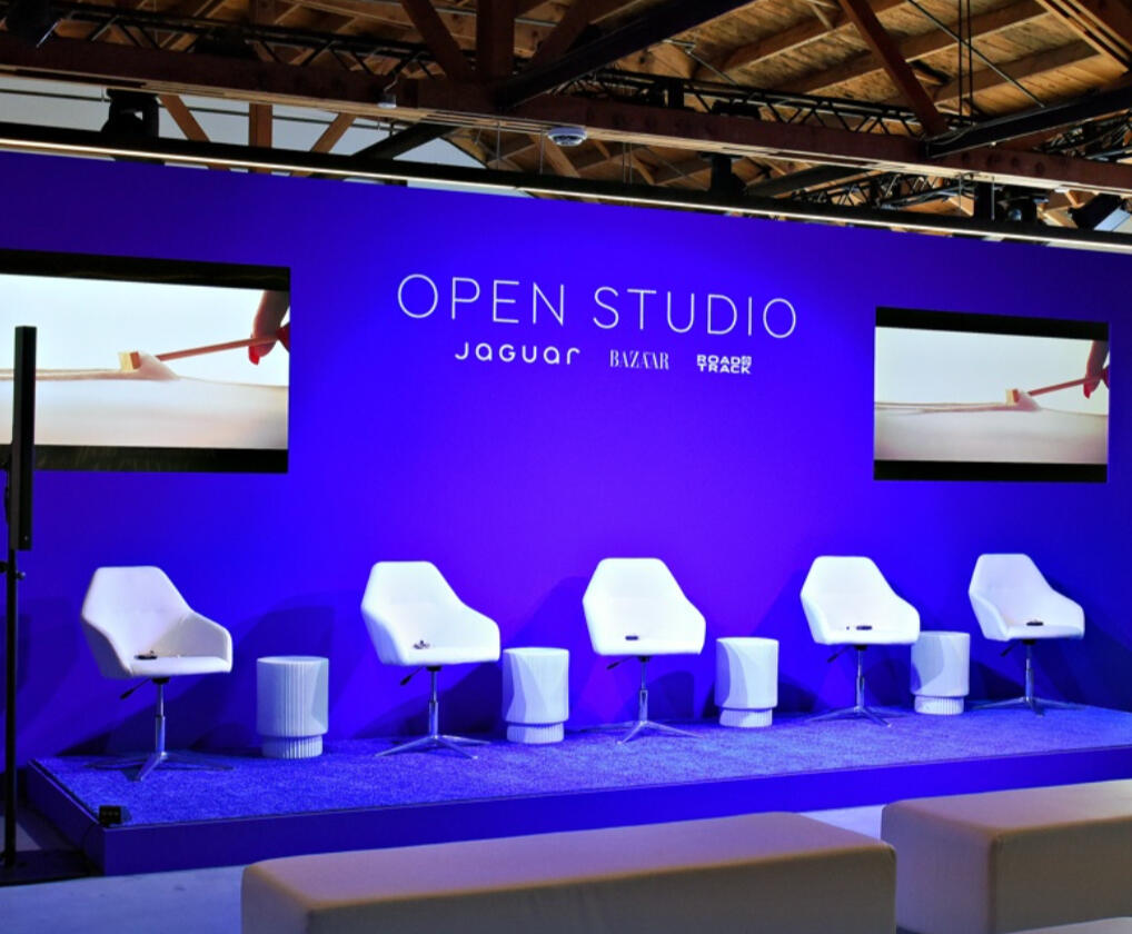 Jaguar x Harper&#39;s Bazaar &quot;Open Studio&quot; Monterey 2025
